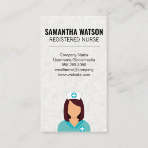 Cartão De Visita Ícone de Enfermeiro