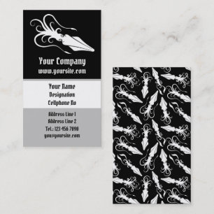 Cartão De Visita Ícone de Lula Branco Vertical