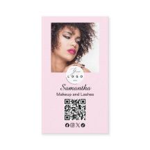 Ícone Social de QR Code de Foto de Maquiagem em Sc