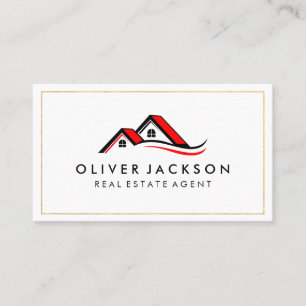 Cartão De Visita Ícones Iniciais