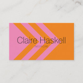 Cartão De Visita Ícones mínimos das mídias sociais geométricas cor-