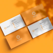 Ícones mínimos de laranja profissional