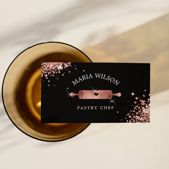 Cartão De Visita Ícones sociais Panelaria de cozinha de pastelaria  (Criador carregado)