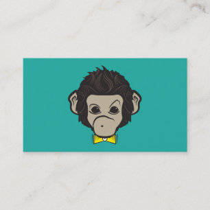 Cartão De Visita identica do macaco