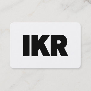 Cartão De Visita IKR   Faixa de Texto