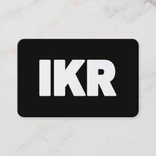 Cartão De Visita IKR   Faixa de Texto
