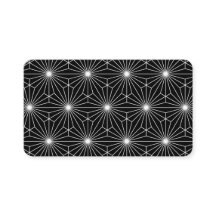 Ilusão óptica preto e branco moderna legal