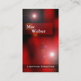 Cartão De Visita Ilusões - diretor Tecnologia Iluminação Projeto