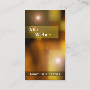 Cartão De Visita Ilusões - diretor Tecnologia Iluminação Projeto