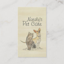 Ilustração de Cachorro e Gato Cachorro