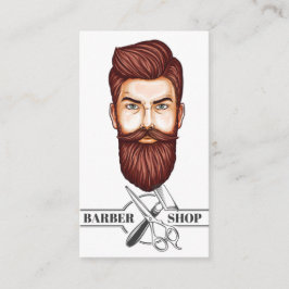 Cartão De Visita Ilustração de Compro de Barber Profissional