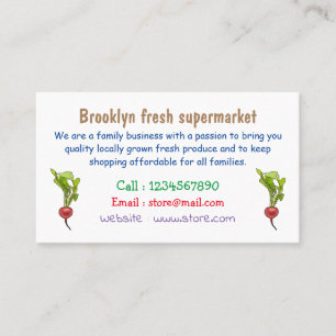 Cartão De Visita Ilustração de desenho animado