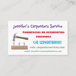 Cartão De Visita Ilustração de desenho animado, engraçada e de mart