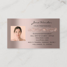 Imagem do logotipo de mídia social Foto QR Code Ma