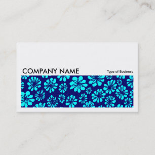 Cartão De Visita Imagem longa 062 - Sombras do florim azul