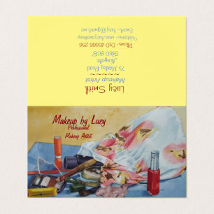 Cartão De Visita imagem original de vida útil de vintage maup bag