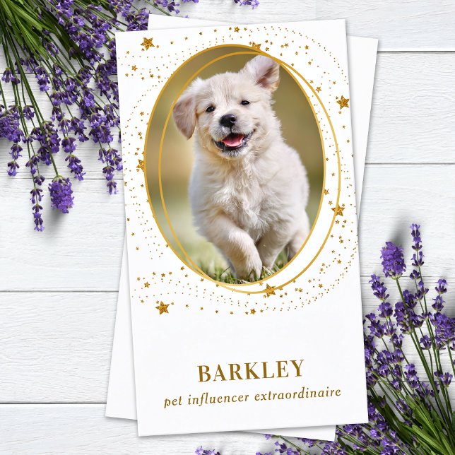 Cartão De Visita Imagens Douradas Elegantes Fotografias Personaliza (Criador carregado)