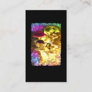 Cartão De Visita Imaginação Psicodélica De Lama