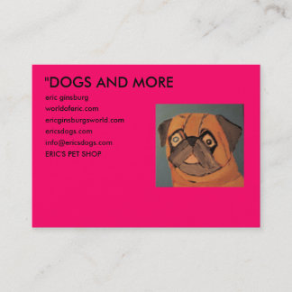 Cartão De Visita IMG_0135, "CÃES E MAIS, ginsburg de eric, worldo…