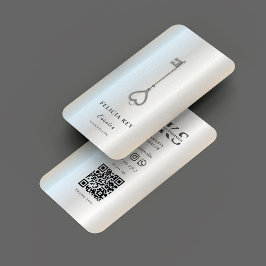 Cartão De Visita Imobiliário Imobiliário Moderno