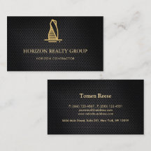 Imobiliário Metálico Preto Elegante