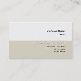 Cartão De Visita Imobiliário Simples Profissional