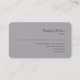 Cartão De Visita Imobiliário Simples Profissional