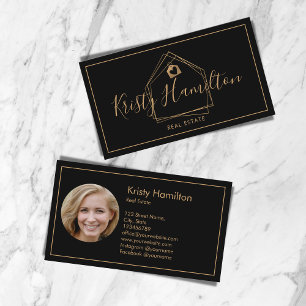 Cartão De Visita Imobilizador Profissional Moderno Imobiliário Adic