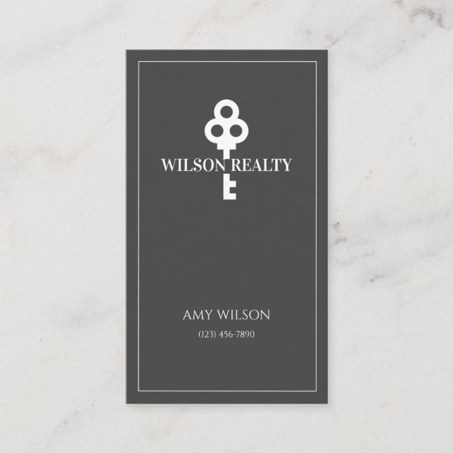 Cartão De Visita Imóveis (Frente)