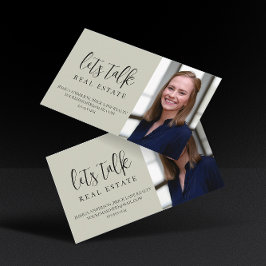 Cartão De Visita Imóveis de Vamos Verde Profissional