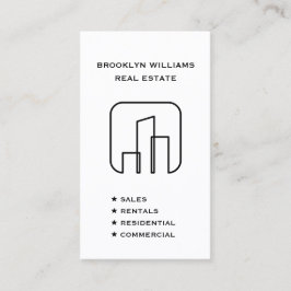 Cartão De Visita Imóveis Vertical Imóveis Agent Realtor Social Medi