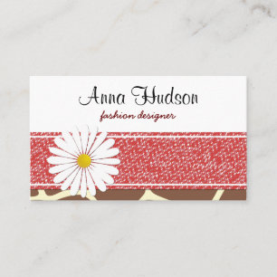 Cartão De Visita Impressão animal (teste padrão) do girafa -