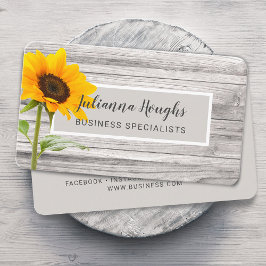 Cartão De Visita Impressão de Madeira Rústica