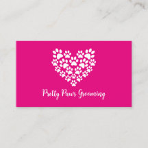 Impressão de Paw do Groomer de Cães