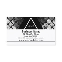 Impressão de Snakeskin preto