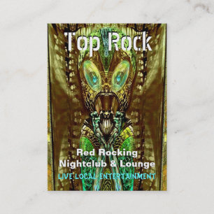 Cartão De Visita Impressão estrangeira Paranormal