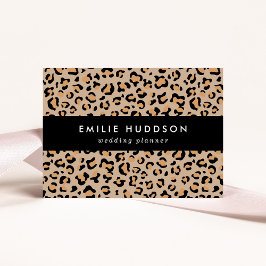 Cartão De Visita Impressão Leopardo, Manchas Leopardo, Leopardo Cas