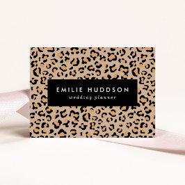 Cartão De Visita Impressão Leopardo, Manchas Leopardo, Leopardo Cas