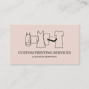 Cartão De Visita Impressão personalizado minimalista moderno person