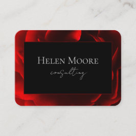 Cartão De Visita Impressão vermelho