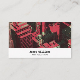 Cartão De Visita In the city