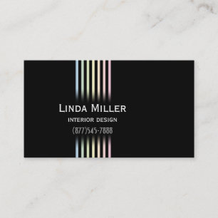 Cartão De Visita Inclinações sofisticados