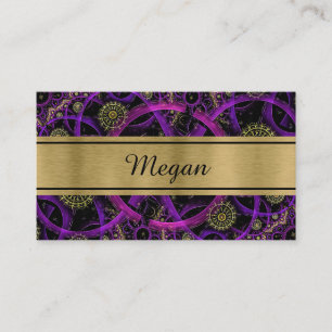 Cartão de visita Industrial Colorida Moderna