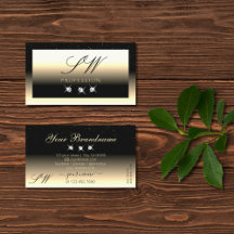 Iniciais de Diamantes Sparkle Dourados de Creme na