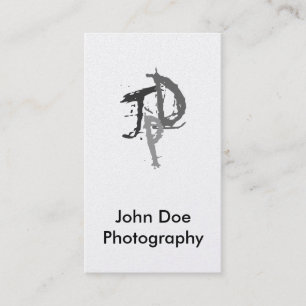 Cartão de visita inicial