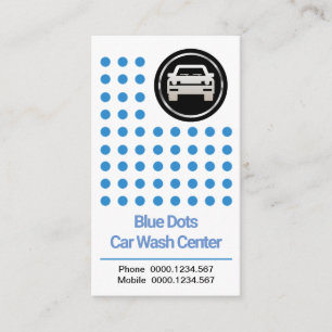Cartão De Visita Inovador Creative Blue Water Drop Wash