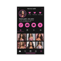 Instagram Tema Escuro Código QR 7 Foto Mídia Socia