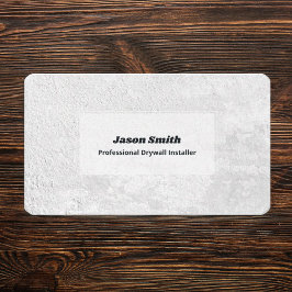 Cartão De Visita Instalação do Drywall