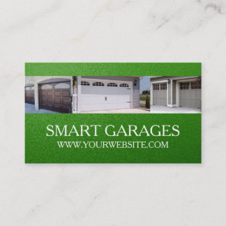 Cartão De Visita Instalação e serviços de portas de garagem
