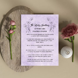 Cartão De Visita Instruções de acompanhamento Logotipo mulheres Bor